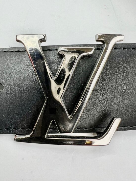 Louis Vuitton Initiales 40mm Black Reversible Monogram Belt 80/32 main image 8